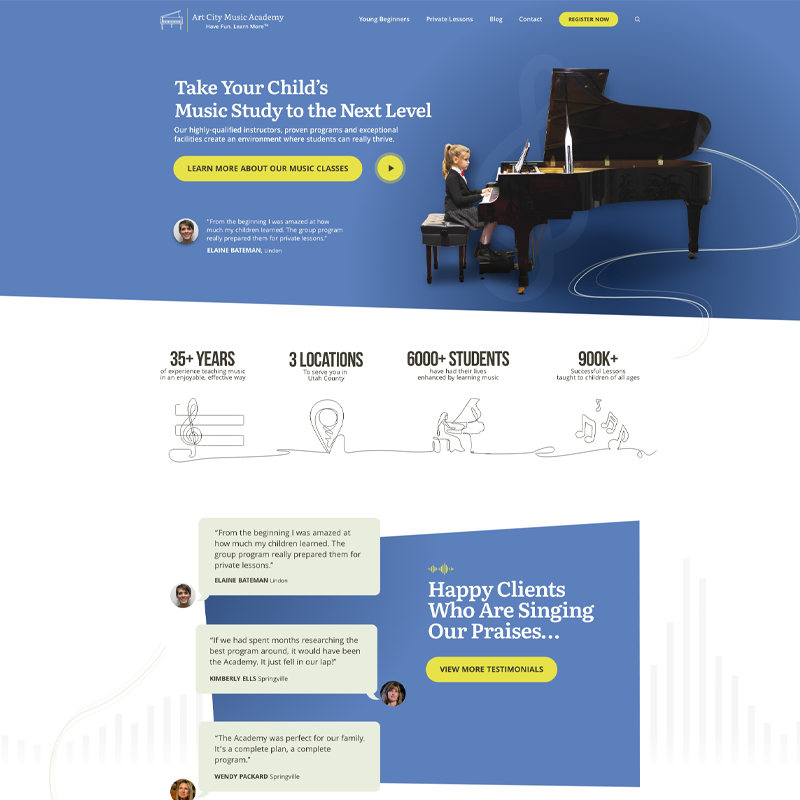 Art City Music Academy - Grow Your Business with Savvy Copy